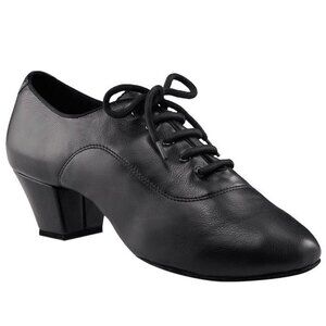 CAPEZIO 2" SD09 STANDARD LATIN BALLROOM DANCE OXFORDS DERBYS LACE UP SHOES 14 W